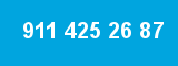 911 425 26 87 911 425 26 87